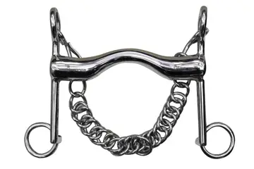 Mors de bride à pont cintré en son milieu