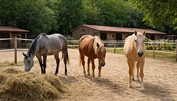 box stalle stabulation pré paddock cheval