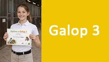 Comment obtenir le Galop 3