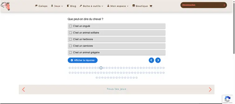 maxi-quiz-galop-connaissances les maxi-quiz de galop connaissances