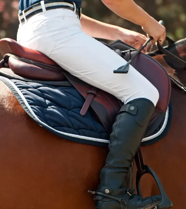 Travailler son assiette : exercices à pied et à cheval